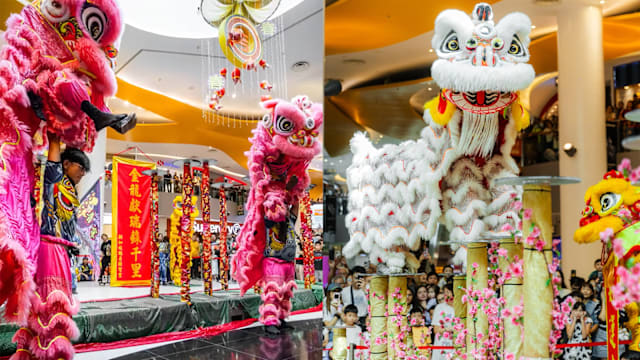 20头醒狮2月28日齐聚VivoCity共舞，等你来接福！