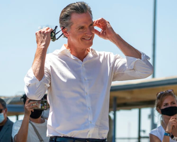 California recall vote offers test of Biden political clout