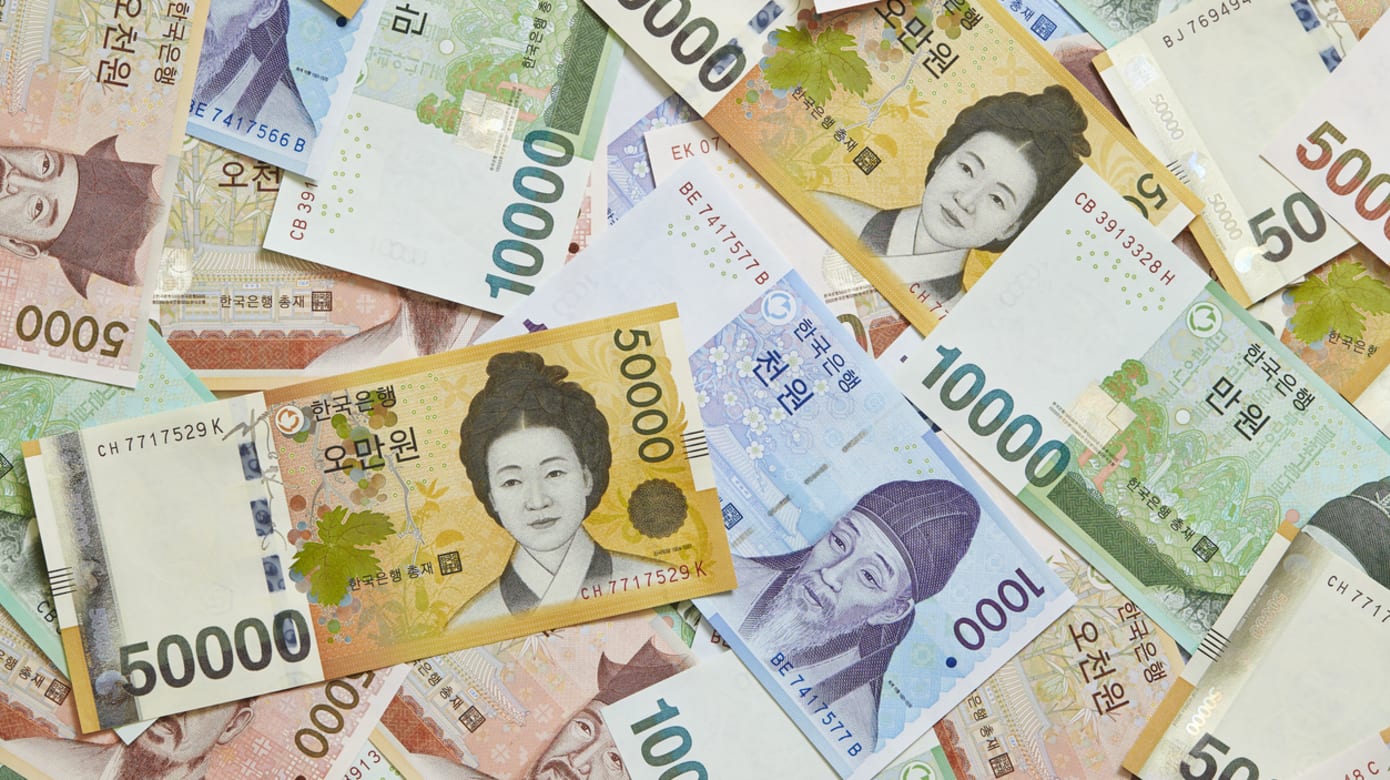 韩元汇率再次下滑创金融危机以来新低- 8world