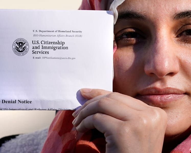 Hundreds of Afghans denied humanitarian entry into US