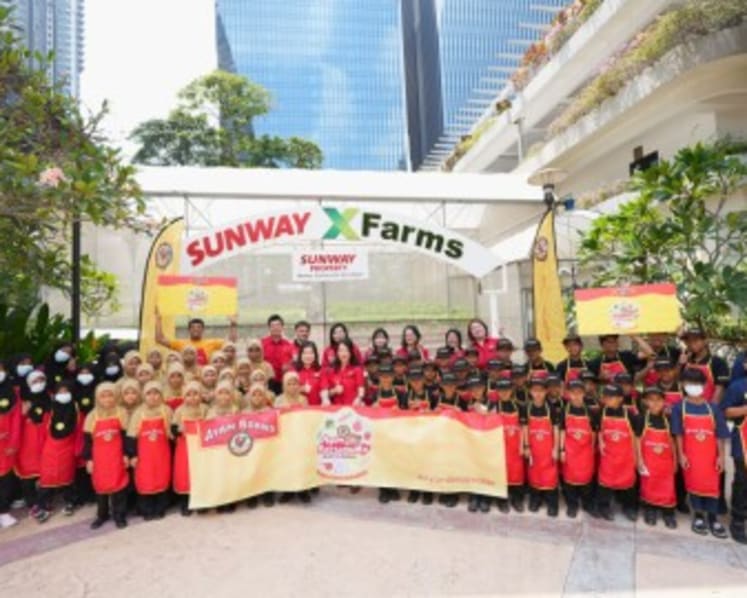 #AyamBersamaMu: Ayam Brand™ and Sunway XFarms Join Forces to Empower Children with Nutrition and Real-World Learning