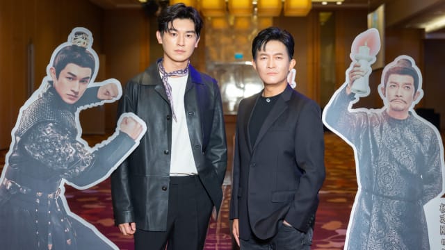 杨旭文、杨志刚狮城宣传新剧　现场大秀舞技及Singlish