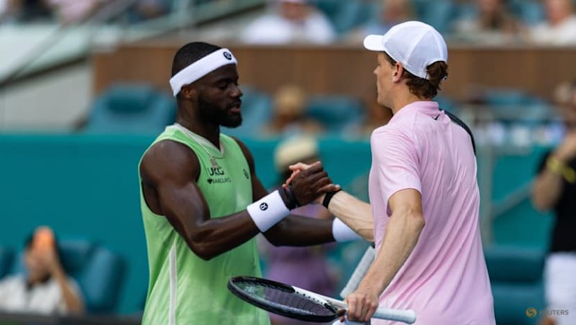 Dominant Sinner eases past Tiafoe to reach Miami semi-finals