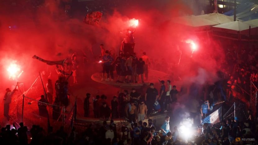 Napoli fans take over the city as Scudetto dream comes true