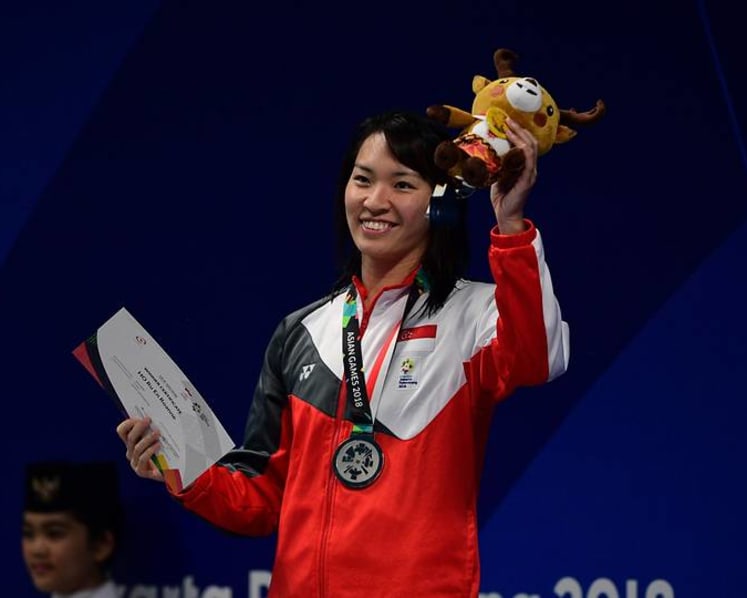 Asian Games: Singapore’s Roanne Ho clinches surprise silver in 50m breaststroke