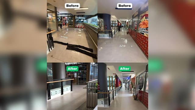 登加商场发生突发性淹水 朱佩玲：持续暴雨排水系统负荷过大所致