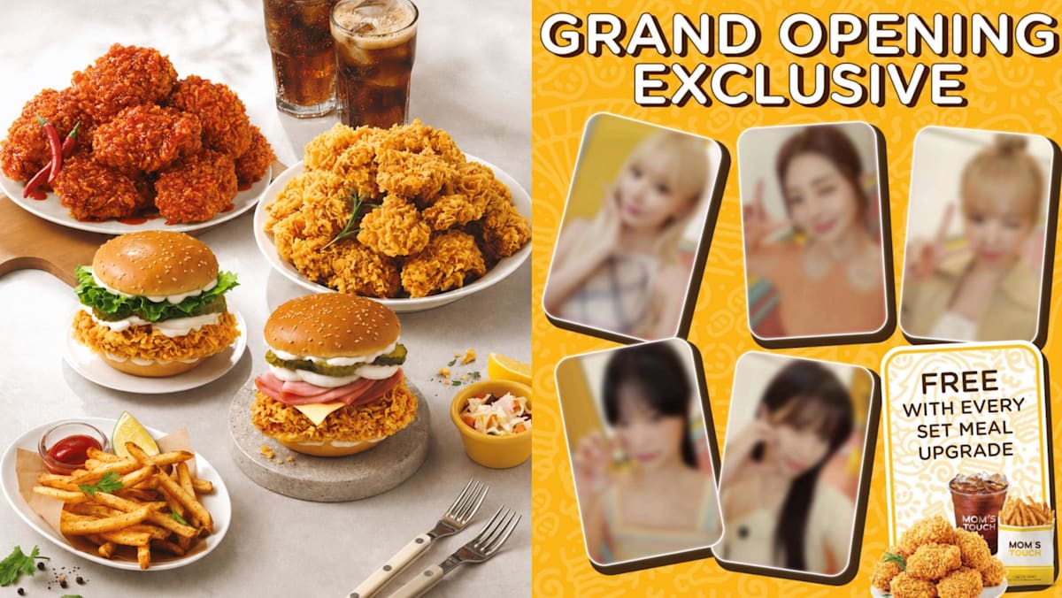 Mom's Touch reopening on Aug 14 with Singapore-exclusive burgers and Le Sserafim merchandise