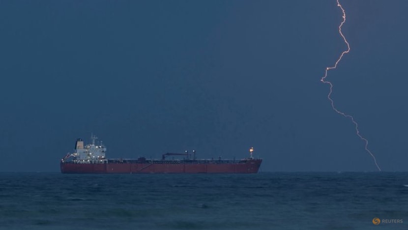 Oil prices end volatile session mixed but up sharply for the week on supply worries