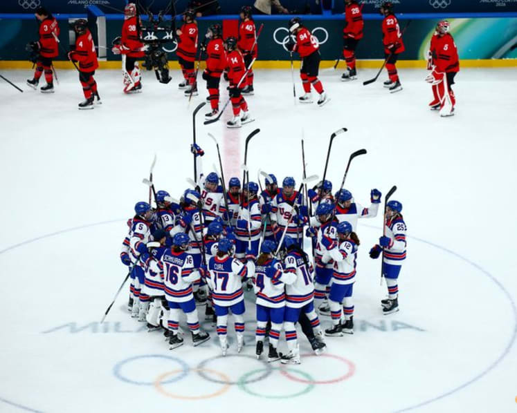 Ice hockey-Canada blank Czechs, US overpower Latvia, wins for Swiss and Germany
