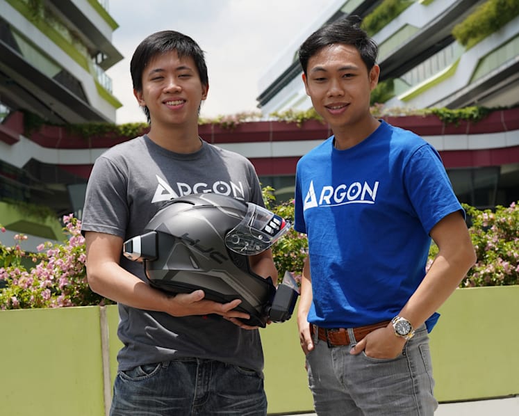 Singapore start-up invents device to make motorcycle helmets ‘smart’