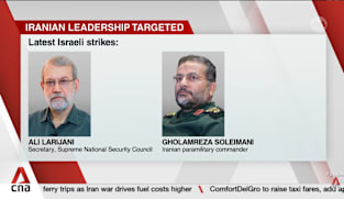 Israel's defence minister says Iran's security chief Ali Larijani killed