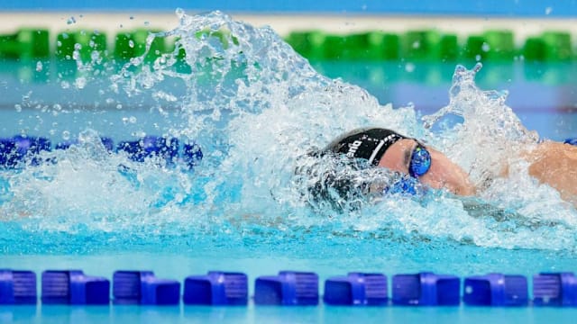 我国游泳队今晚进账两面金牌和两面铜牌