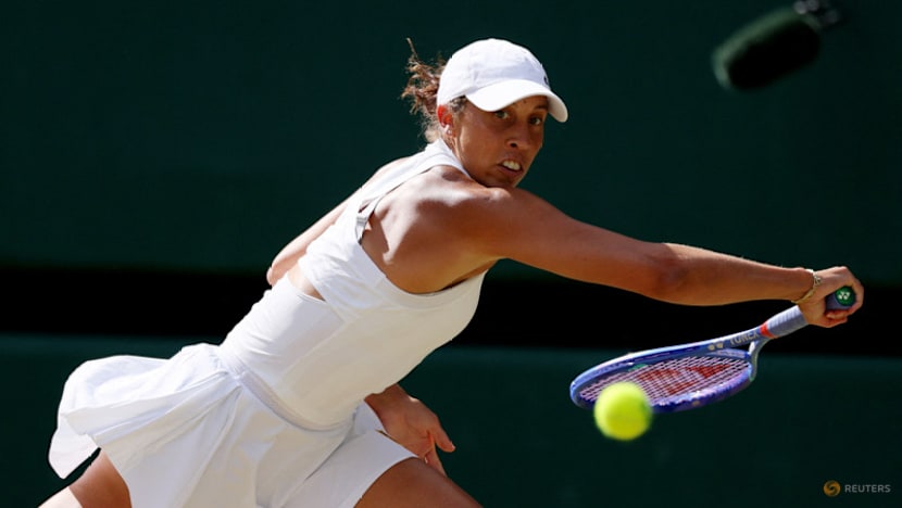 Czech rising star Noskova downs Keys to reach first Wimbledon quarter-final