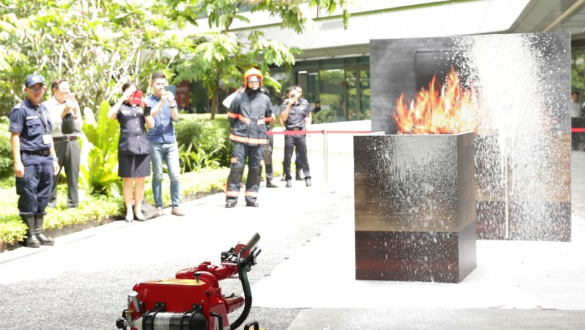 Robot firefighters could help put out fires, as SCDF turns to technology to bolster manpower