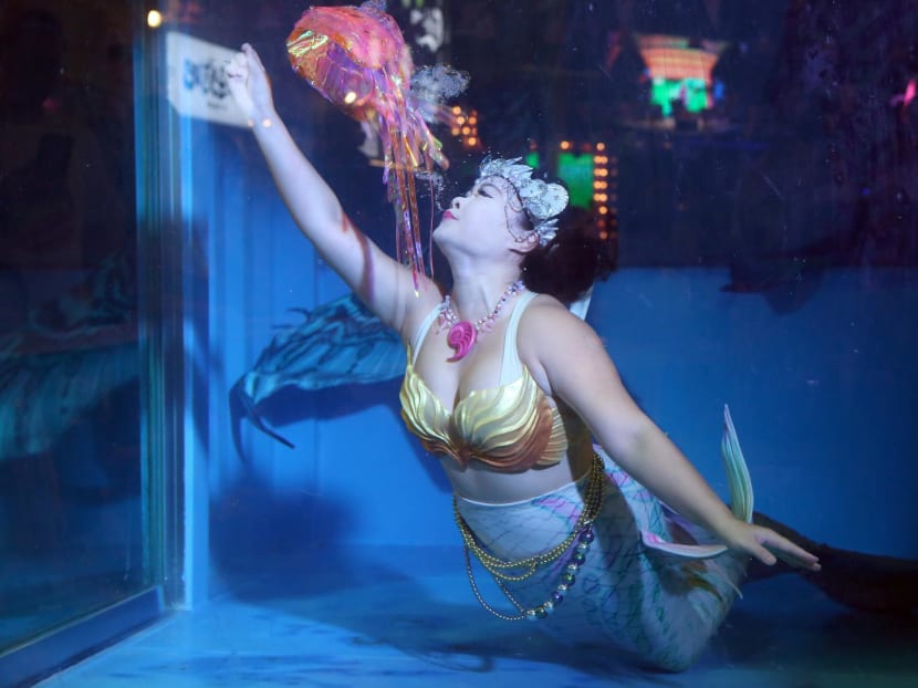 Catch mermaid shows with aquatic artists at Cosford Container Park starting May 31 Catch mermaid shows with aquatic artists at Cosford Container Park starting May 31