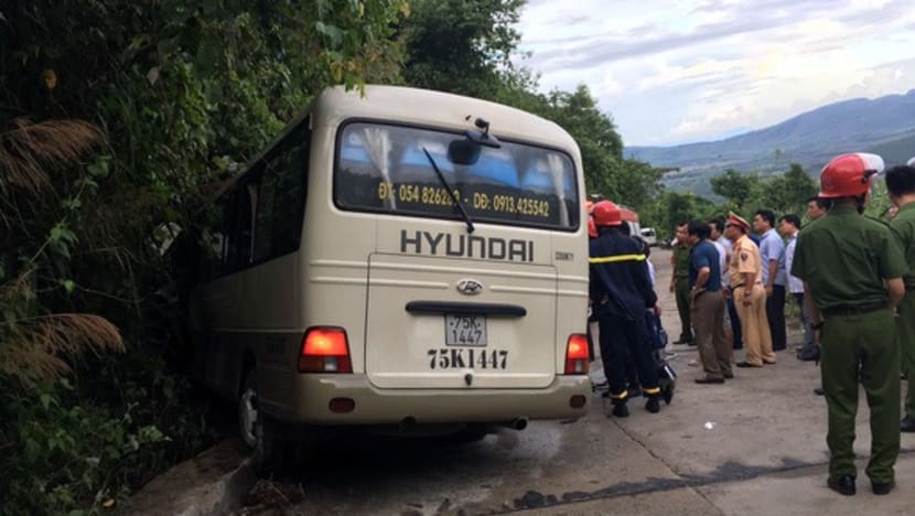 20 SMU students taken to hospital in Vietnam after bus hit kerb