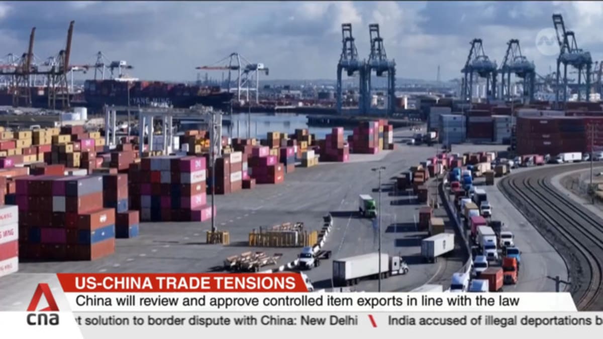 US and China confirm details of trade framework - CNA