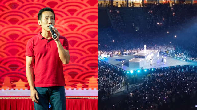 对泰勒丝喊“裕廊”作应援口号 谢曜全：为好玩复制经典桥段