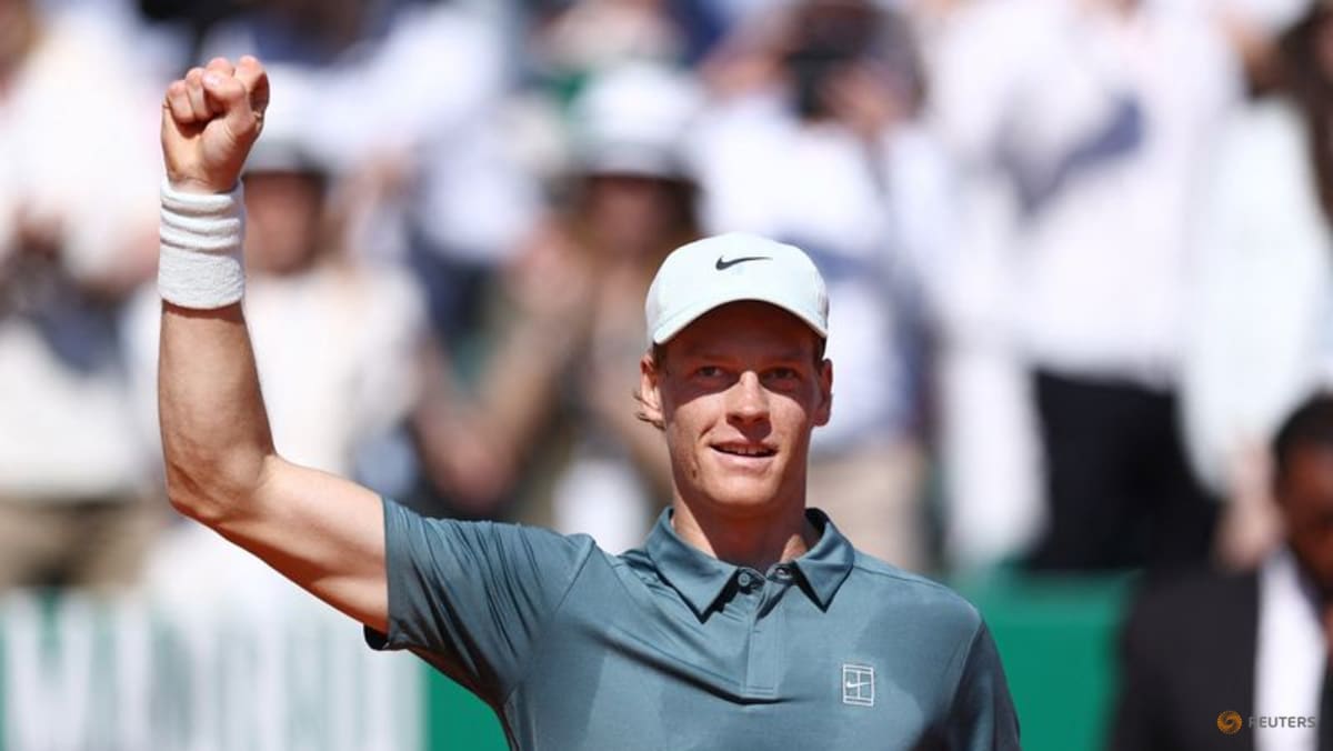 Sinner’s record sets streak ends in Monte Carlo win
