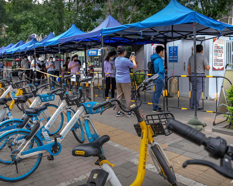 Virus testing the new normal as China sticks to 'zero-COVID'