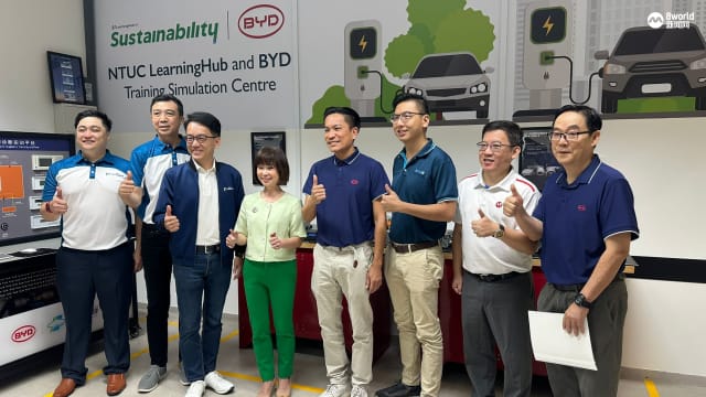本地首个电动车模拟培训中心成立 加强人员维修保养技能