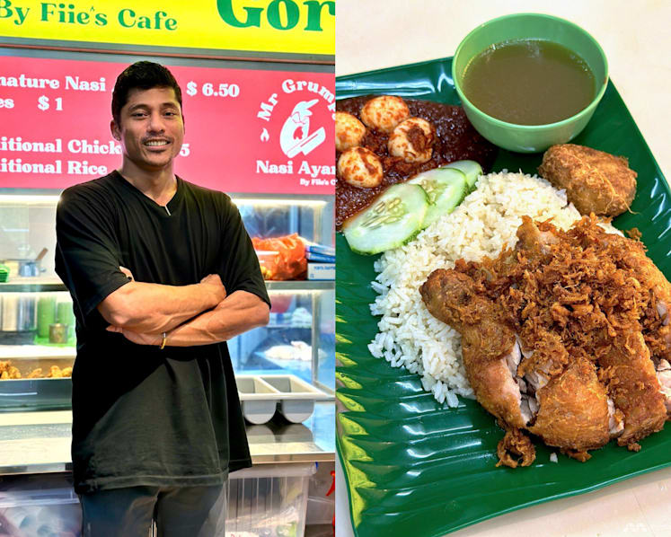 ‘Rude’ Lucky Plaza nasi ayam goreng seller opens new outlet at Holland Drive