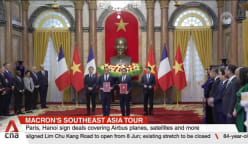 Macron in Vietnam: Paris, Hanoi sign deals covering Airbus planes, satellites and more