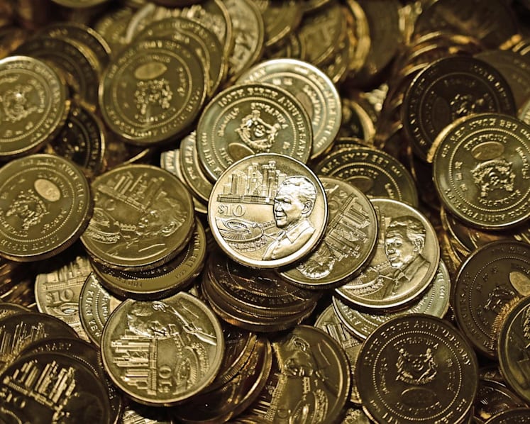 Commemorative Lee Kuan Yew coins available for walk-in exchange at bank branches from Dec 4