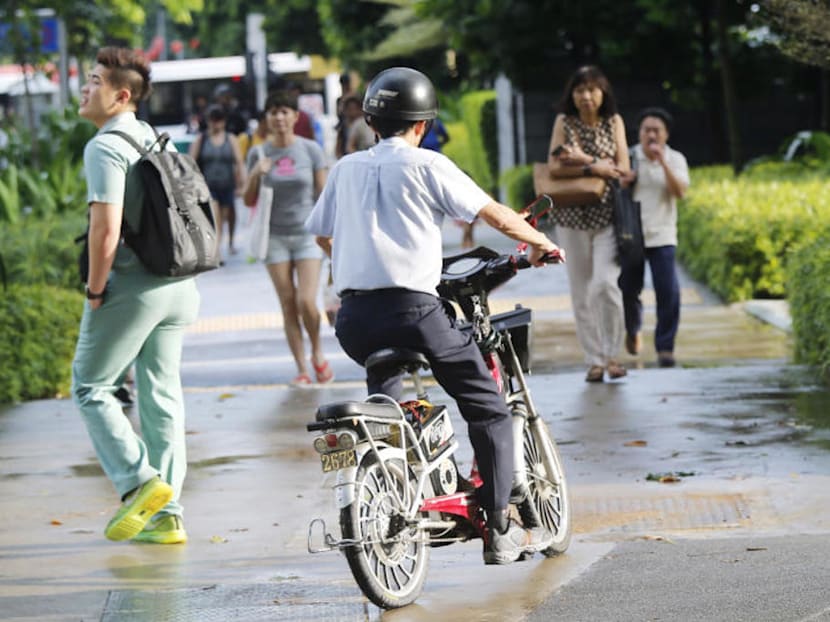 Pedestrians also have a duty to keep shared paths safe