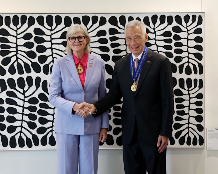 SM Lee awarded Honorary Order of Australia for 'eminent service' to Singapore-Australia ties