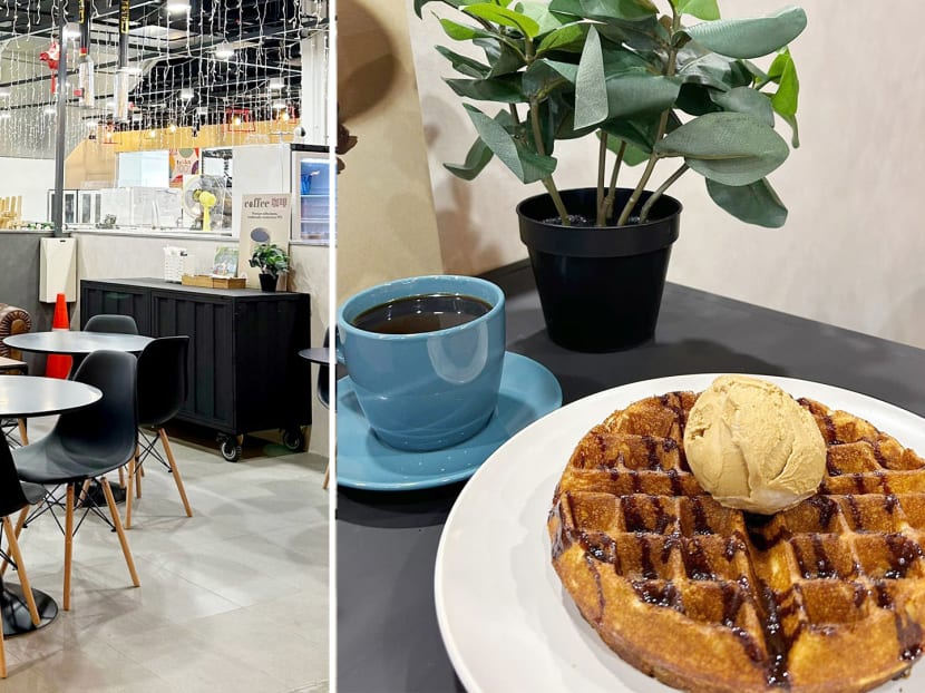 Heritage coffee roastery opens caf&eacute; serving 'Nanyang-style' kopi gelato & waffles