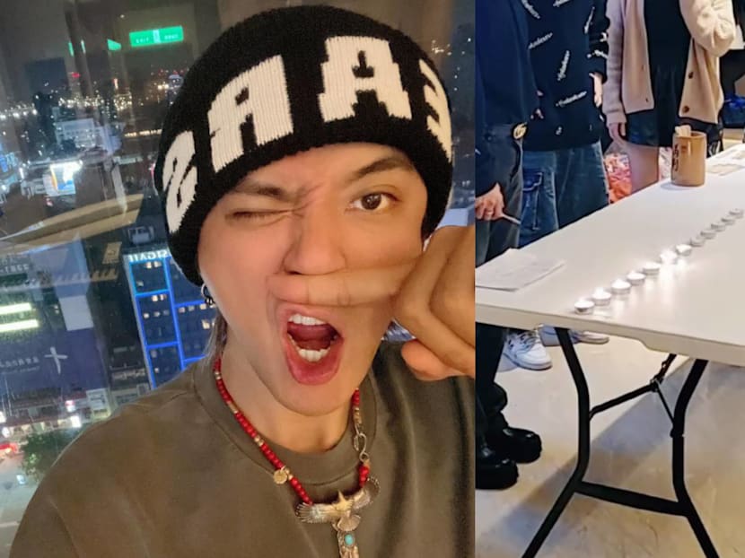 Show Luo Shows Off Impressive Lung Power By Blowing Out 12 Candles In One Go