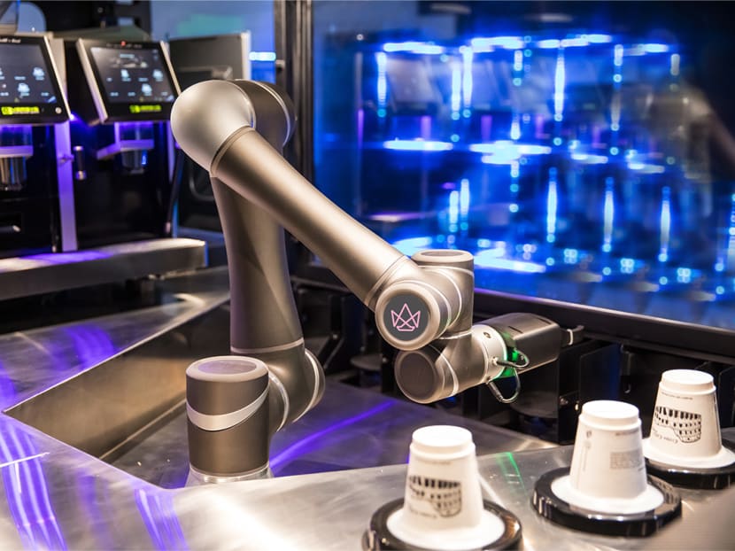 From cafe to tech start-up: The man who came up with a robot barista to solve manpower woes From cafe to tech start-up: The man who came up with a robot barista to solve manpower woes