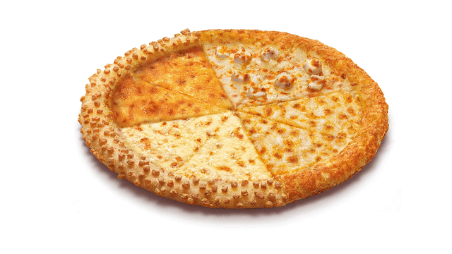 Domino’s Pizza，让你一次吃到8种最优质的芝士！
