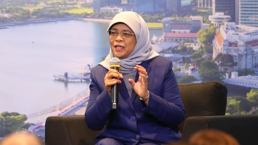 Home-based businesses 'need all the support that they can get to continue' during Covid-19 period: Halimah