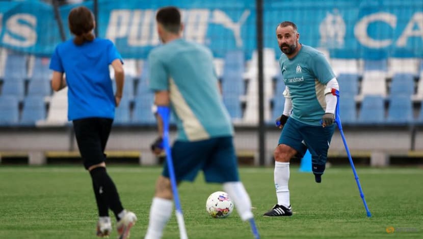 Marseille aim to develop amputee football with new team Marseille aim to develop amputee football with new team