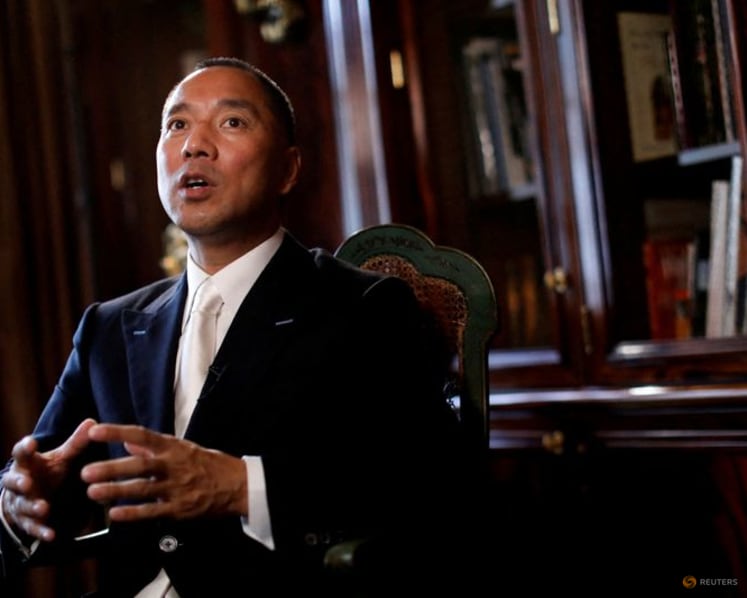 Who is Guo Wengui and why is Singapore blocking social media accounts linked to him?