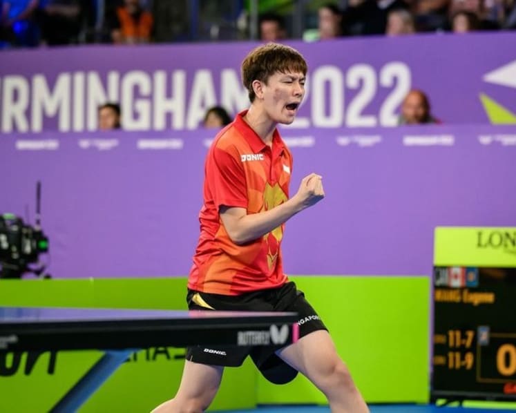 Commonwealth Games: Singapore book place in men’s table tennis team finals after beating England 