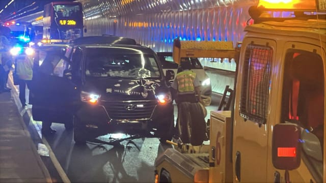 香港司机开车时晕倒 五乘客幸免于难