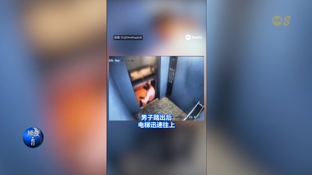  狮城有约  |  8分看视界：柔佛现虎踪 印度男子险被电梯夹毙