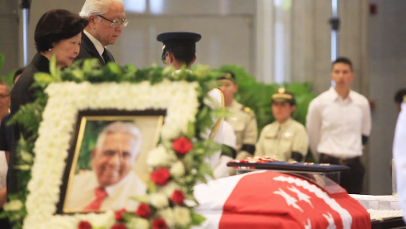 Young and old bid goodbye to S R Nathan