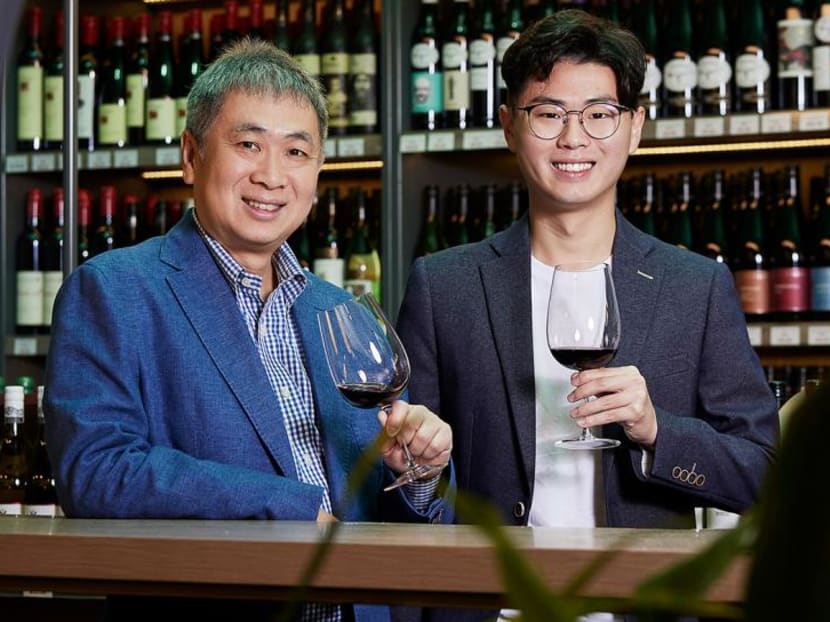 The father-and-son entrepreneurial duo who want customers to BYO food to their wine shops