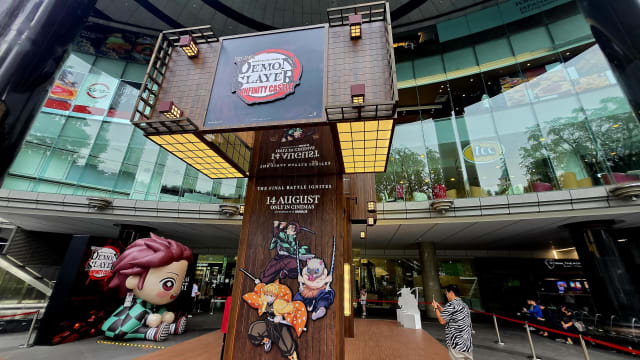 “Demon Slayer”沉浸式体验区登陆乌节路，巨型Tanjiro、电影场景等你来打卡合影！