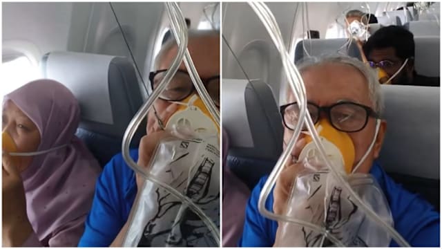 马航客机失压惊魂 突降氧气罩乘客拍视频“告别”