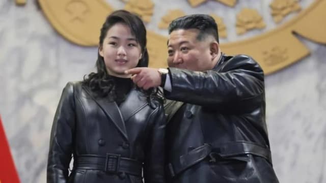 从皮衣到名牌外套 金正恩女儿穿搭藏接班讯号？ 