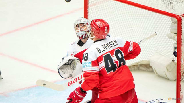 Ice hockey-Denmark's 'Miracle Of Midtjylland' sends Canada crashing out