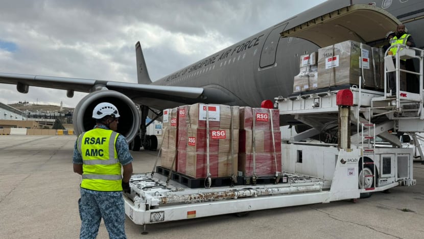 Singapore delivers 7th tranche of humanitarian aid for Gaza Singapore delivers 7th tranche of humanitarian aid for Gaza