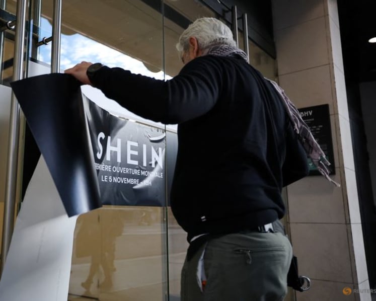 France moves to suspend Shein over sex dolls and weapons on day Paris store opens
