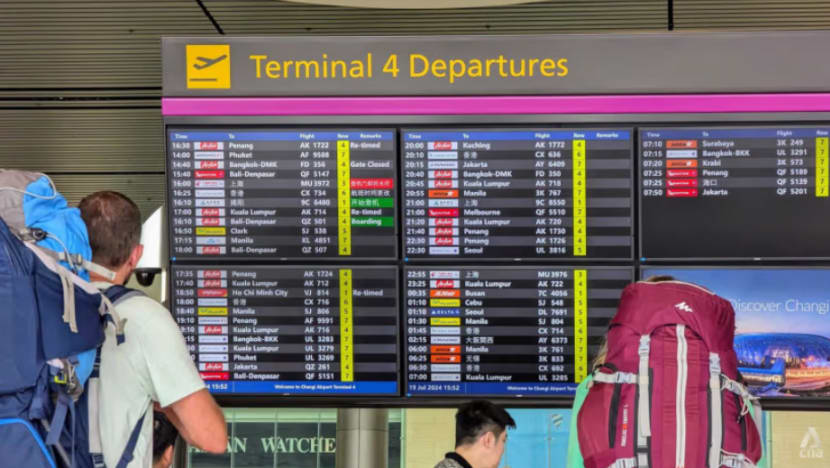 Lebih 100 penerbangan di Changi ditangguh akibat gangguan IT Crowdstrike pada Julai Lebih 100 penerbangan di Changi ditangguh akibat gangguan IT Crowdstrike pada Julai