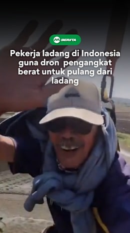 Seorang petani di Tuban, Indonesia, tular selepas sebuah